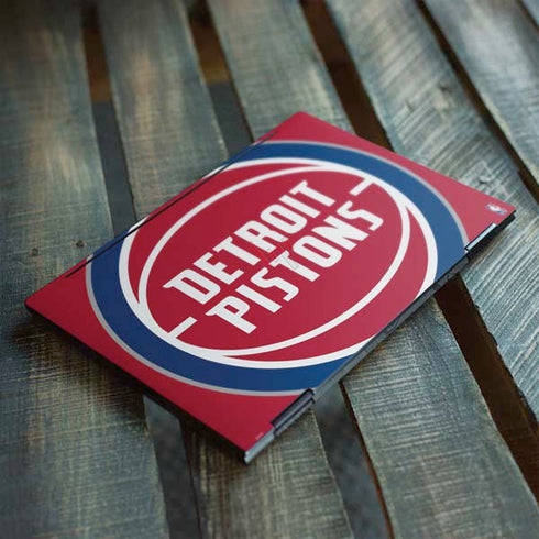 NBA Detroit Pistons Large Logo HP Envy Skin