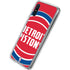 NBA Detroit Pistons Large Logo Galaxy A10e Clear Case