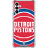 NBA Detroit Pistons Large Logo Galaxy A13 5G Clear Case