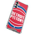 NBA Detroit Pistons Large Logo Galaxy A13 5G Clear Case