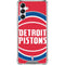 NBA Detroit Pistons Large Logo Galaxy A14 5G Clear Case