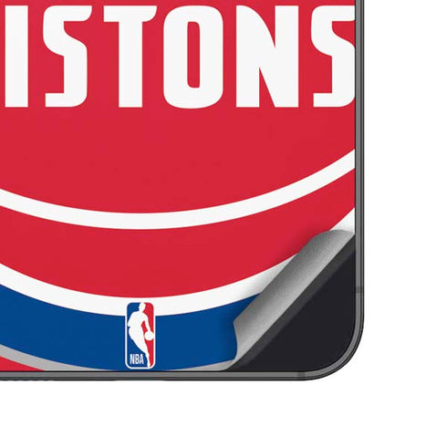 NBA Detroit Pistons Large Logo Galaxy A14 5G Skin