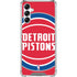 NBA Detroit Pistons Large Logo Galaxy A15 5G Clear Case