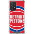 NBA Detroit Pistons Large Logo Galaxy A52 5G Clear Case