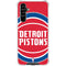 NBA Detroit Pistons Large Logo Galaxy A54 5G Clear Case