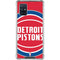 NBA Detroit Pistons Large Logo Galaxy A71 5G Clear Case