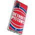 NBA Detroit Pistons Large Logo Galaxy A71 5G Clear Case