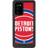 NBA Detroit Pistons Large Logo Galaxy Note20 5G Waterproof Case