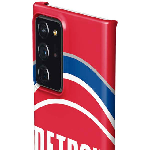 NBA Detroit Pistons Large Logo Galaxy Note20 Ultra 5G Lite Case