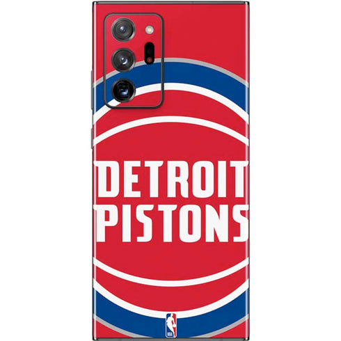 NBA Detroit Pistons Large Logo Galaxy Note20 Ultra 5G Skin