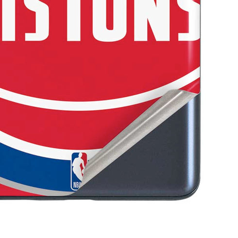 NBA Detroit Pistons Large Logo Galaxy S20 Fan Edition Skin