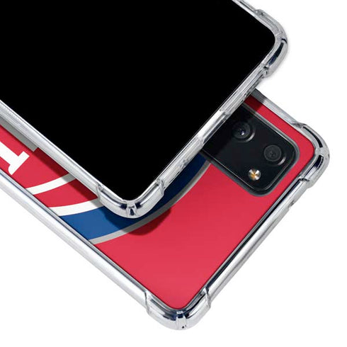 NBA Detroit Pistons Large Logo Galaxy S20 FE Clear Case