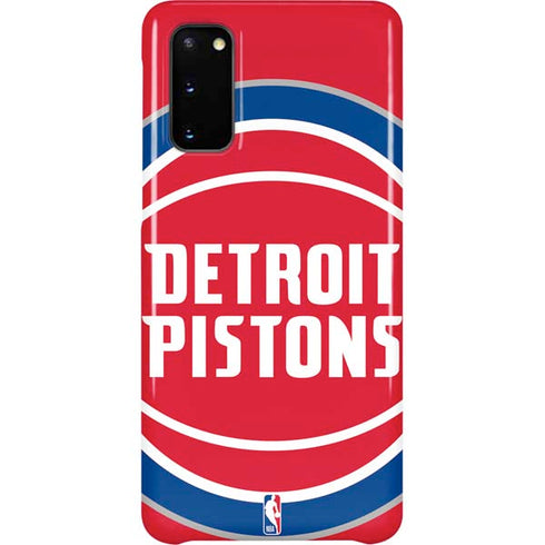 NBA Detroit Pistons Large Logo Galaxy S20 Lite Case