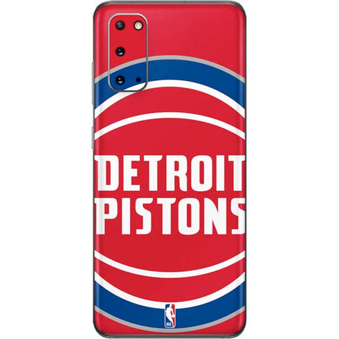 NBA Detroit Pistons Large Logo Galaxy S20 Skin