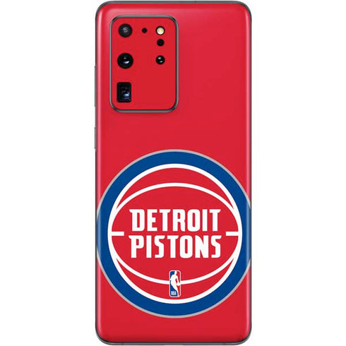 NBA Detroit Pistons Large Logo Galaxy S20 Ultra 5G Skin