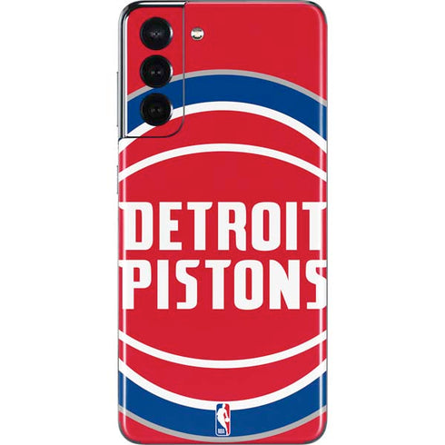 NBA Detroit Pistons Large Logo Galaxy S21 5G Skin