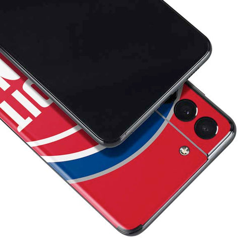 NBA Detroit Pistons Large Logo Galaxy S21 5G Skin