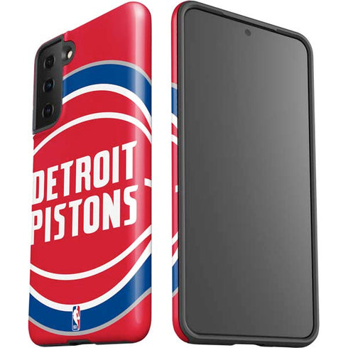 NBA Detroit Pistons Large Logo Galaxy S21 FE Pro Case