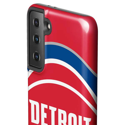 NBA Detroit Pistons Large Logo Galaxy S21 Plus 5G Pro Case