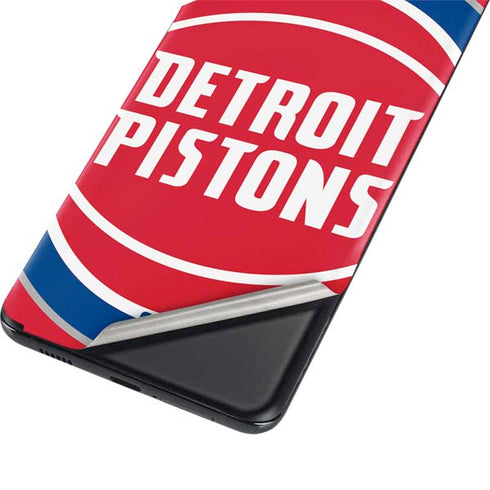 NBA Detroit Pistons Large Logo Galaxy S21 Plus 5G Skin