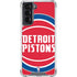 NBA Detroit Pistons Large Logo Galaxy S22 Clear Case