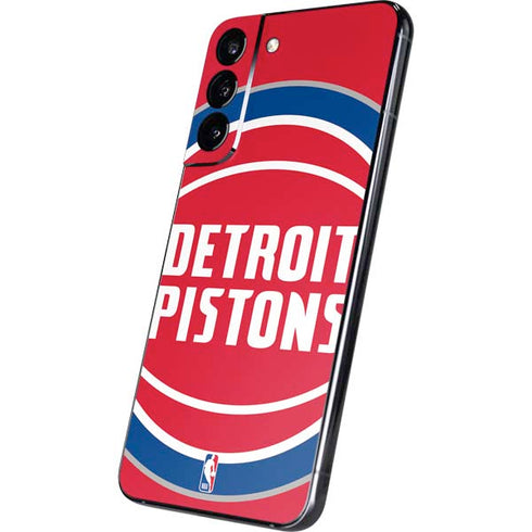 NBA Detroit Pistons Large Logo Galaxy S22 Plus Skin