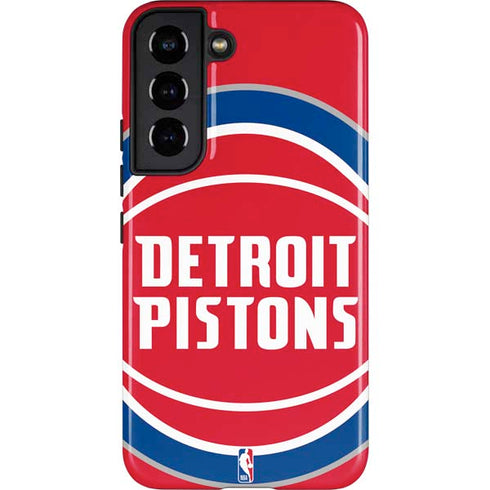 NBA Detroit Pistons Large Logo Galaxy S22 Pro Case