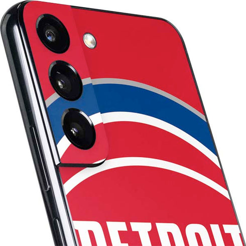 NBA Detroit Pistons Large Logo Galaxy S22 Skin