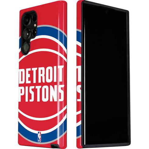 NBA Detroit Pistons Large Logo Galaxy S22 Ultra Pro Case
