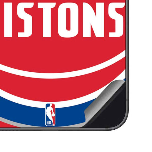 NBA Detroit Pistons Large Logo Galaxy S23 FE Skin