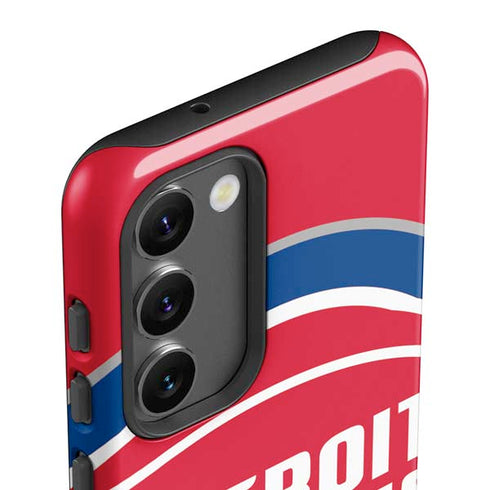 NBA Detroit Pistons Large Logo Galaxy S23 Plus Pro Case