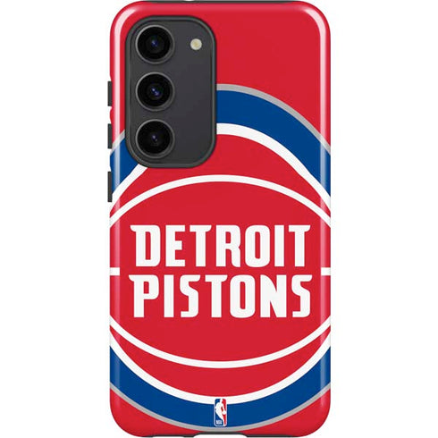 NBA Detroit Pistons Large Logo Galaxy S23 Pro Case