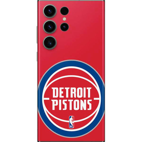 NBA Detroit Pistons Large Logo Galaxy S23 Ultra Skin