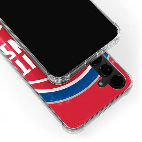 NBA Detroit Pistons Large Logo Galaxy S24 Plus Clear Case