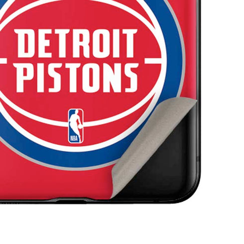 NBA Detroit Pistons Large Logo Galaxy Z Flip Skin