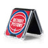NBA Detroit Pistons Large Logo Galaxy Z Flip5 5G Clear Case
