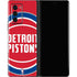 NBA Detroit Pistons Large Logo Galaxy Z Fold2 5G Skin