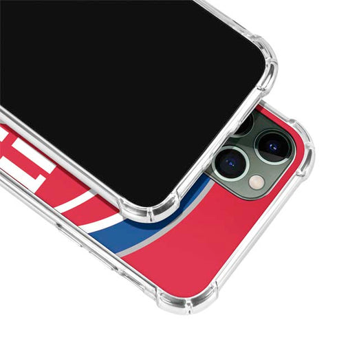 NBA Detroit Pistons Large Logo iPhone 11 Pro Max Clear Case