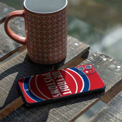 NBA Detroit Pistons Large Logo iPhone 11 Skin