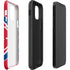 NBA Detroit Pistons Large Logo iPhone 12 Impact Case