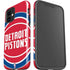 NBA Detroit Pistons Large Logo iPhone 12 Mini Impact Case
