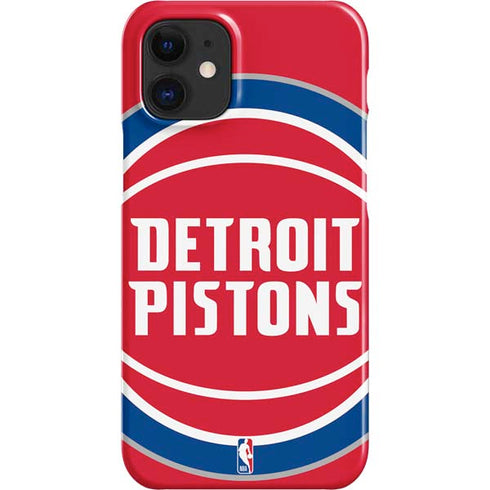 NBA Detroit Pistons Large Logo iPhone 12 Mini Lite Case