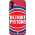 NBA Detroit Pistons Large Logo iPhone 12 Mini Skin