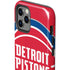 NBA Detroit Pistons Large Logo iPhone 12 Pro Impact Case