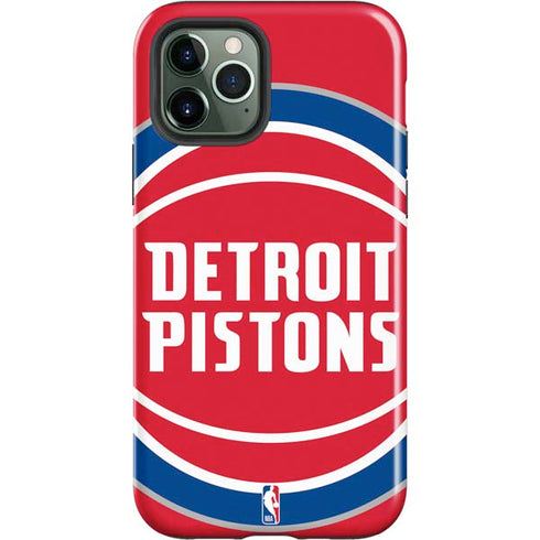 NBA Detroit Pistons Large Logo iPhone 12 Pro Max Impact Case