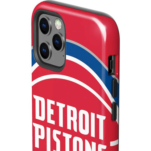 NBA Detroit Pistons Large Logo iPhone 12 Pro Max Impact Case
