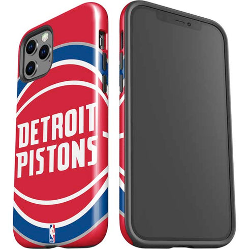 NBA Detroit Pistons Large Logo iPhone 12 Pro Max Impact Case
