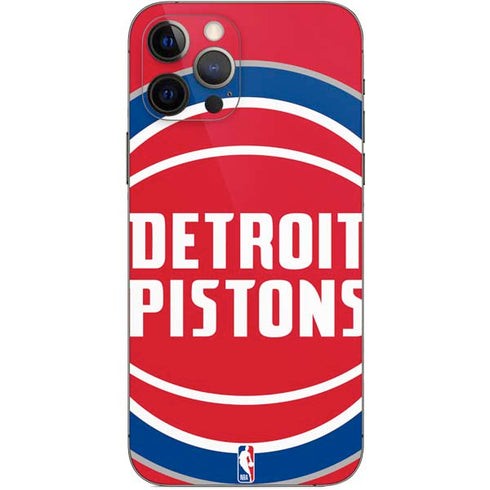 NBA Detroit Pistons Large Logo iPhone 12 Pro Skin