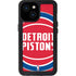 NBA Detroit Pistons Large Logo iPhone 13 Mini Waterproof Case