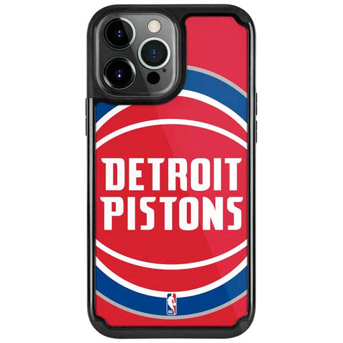 NBA Detroit Pistons Large Logo iPhone 13 Pro Cargo Case